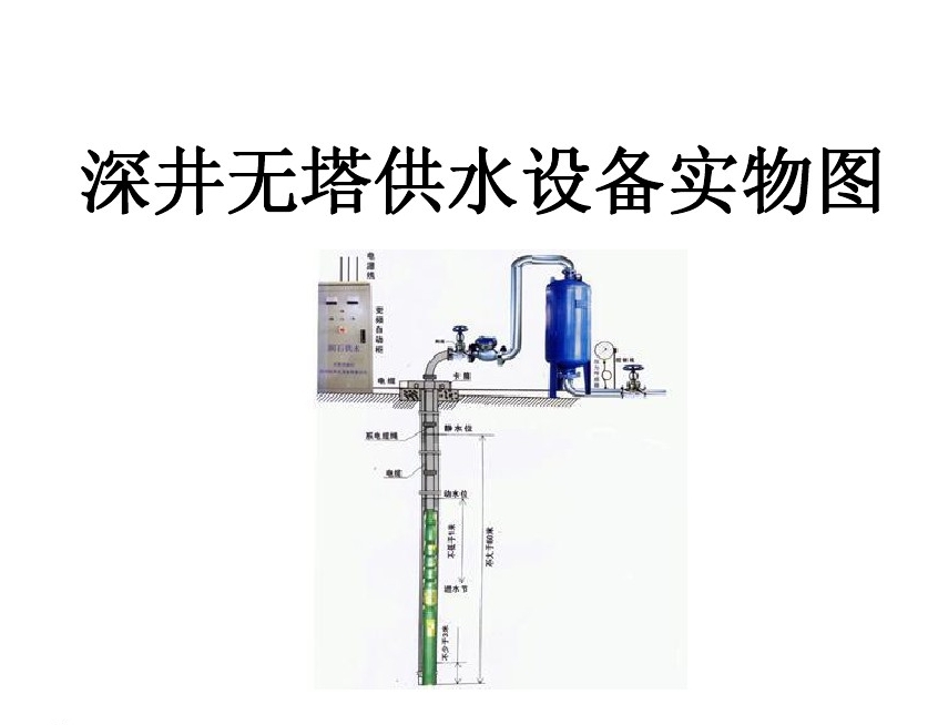 蚌埠淮上区井泵无塔式供水设备